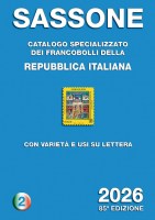 SASSONE 2026 Catalogo Specializzato Dei Francobolli Della Repubblica Italiana Vol. 2.jpg